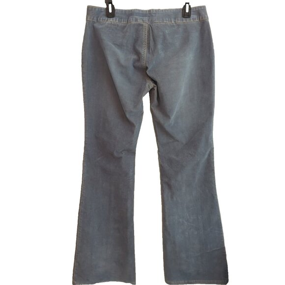 VTG Express Stretch Corduroy Flare Leg Pants Size 32 90’s Y2K Boho Hippie-lp - Picture 4 of 13